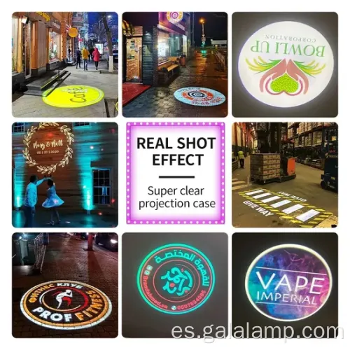 Logotipo de luz LED LED de 150W al aire libre y publicidad